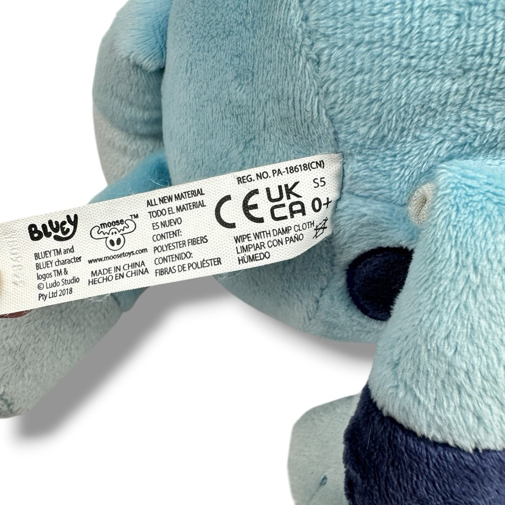 Bluey Sound Effects Talking Stuffed Plush 12" Tall Soft Cuddly Toy 9‎ Phrases - Picture 10 of 10